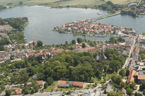 Luftaufnahme Stadt Malchow