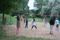 Viel Platz zum Spielen- Beachvolleyballplatz Beachvolleyball in der JH Malchow