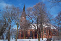 Stadtkirche Malchow im Winter